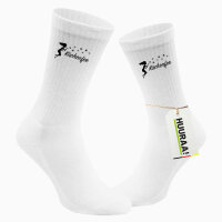 Socken Küchenfee Sternenstaub Größe 37/46 White Motiv Tennissocken