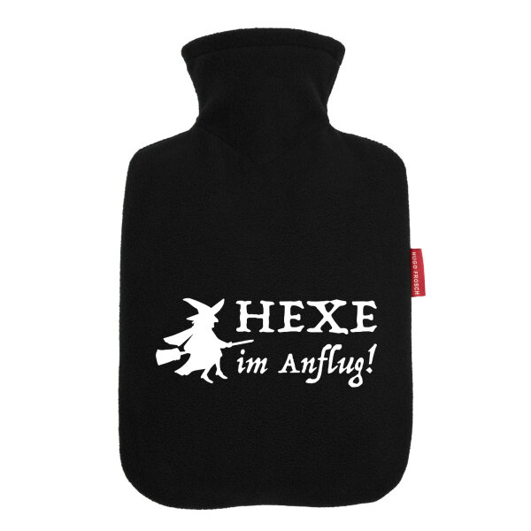 Wärmflasche Hexe im Anflug