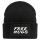 Beanie Free Hugs Schriftzug Black Mütze