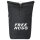 Kurierrucksack Free Hugs Schriftzug 30-44 Liter Black Melange