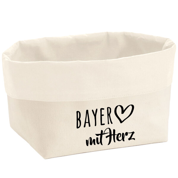 Organizer Bayer mit Herz Aufbewahrungskorb