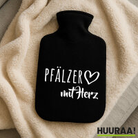 Wärmflasche Pfälzer mit Herz