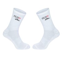 Unisex Socken Pf&auml;lzer mit Herz Baumwolle