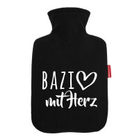 Wärmflasche Bazi mit Herz
