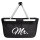 Einkaufskorb faltbar Mr. Schriftzug 20 Liter Tragekorb Black