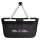 Einkaufskorb faltbar Mr. & Mrs. Schriftzug 20 Liter Tragekorb Black