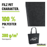 Filzshopper King Krone, 22 Liter