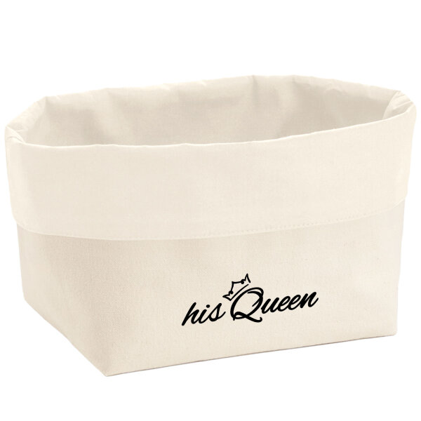 Organizer his Queen Krone Aufbewahrungskorb