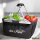 Einkaufskorb faltbar his King Krone 20 Liter Tragekorb Black