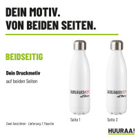 Trinkflasche Sauerländerin mit Herz, 500 ml
