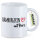 Kaffeetasse Hamburgerin mit Herz 330ml