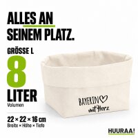 Organizer Bayerin mit Herz