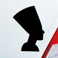 Autoaufkleber Pharaonin Nofretete ca. 10x14cm