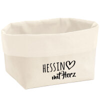 Organizer Hessin mit Herz Aufbewahrungskorb