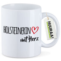 Kaffeetasse Holsteinerin mit Herz 330ml