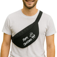 Bauchtasche Merry Christmas Weihnachtsmann 2,5 Liter...