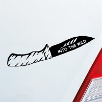 Autoaufkleber Klappmesser ca. 19x3cm