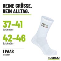 Unisex Socken Merry X-Mas Weihnachtsmann Baumwolle