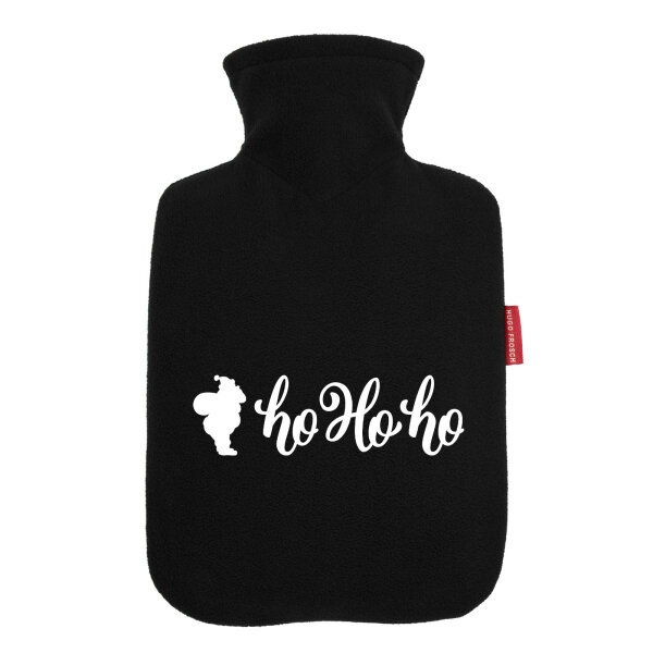 Wärmflasche Santa Claus Ho Ho Ho