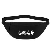 Bauchtasche Ho Ho Ho Weihnachtsmann 2,5 Liter Black...
