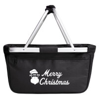 Einkaufskorb faltbar Ho Ho Ho Santa Merry Christmas 20...