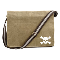 Umhängetasche Pirat Totenschädel 14 Liter