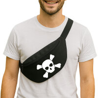 Bauchtasche Pirat Totenschädel 2,5 Liter Black...
