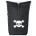 Kurierrucksack Pirat Totenschädel 30-44 Liter Black Melange