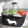 Einkaufskorb faltbar Dackel Silhouette 20 Liter Tragekorb Black