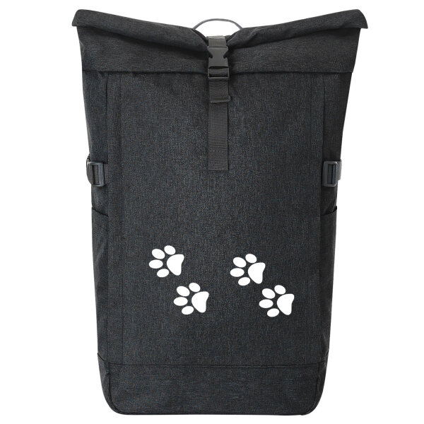 Kurierrucksack Fußtapsen Tapsen 30-44 Liter Black Melange
