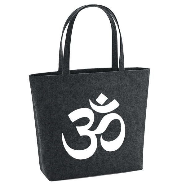 Filzshopper Om Symbol 22 Liter Filztasche