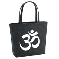 Filzshopper Om Symbol 22 Liter Filztasche
