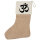 Weihnachtsstrumpf Om Symbol Beige