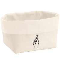 Organizer K-Pop Fingerherz Zeichen Aufbewahrungskorb