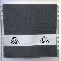 Handtuch Jungfrau Sternzeichen Symbol 50x100cm