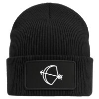 Beanie Schütze Sternzeichen Symbol Black Mütze