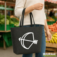 Filzshopper Schütze Sternzeichen Symbol 22 Liter...