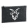 Kulturbeutel Steinbock Sternzeichen Symbol 1 Liter Filz Charcoal Kosmetiktasche