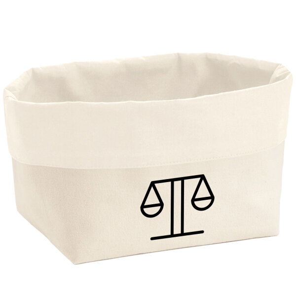 Organizer Waage Sternzeichen Symbol Aufbewahrungskorb