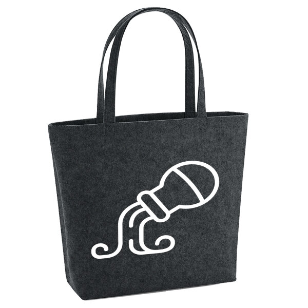 Filzshopper Wassermann Sternzeichen Symbol 22 Liter Filztasche