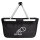 Einkaufskorb faltbar Wassermann Sternzeichen Symbol 20 Liter Tragekorb Black