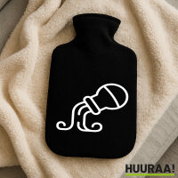 Wärmflasche Wassermann Sternzeichen Symbol