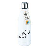 Edelstahl-Trinkflasche Wassermann Sternzeichen Symbol...