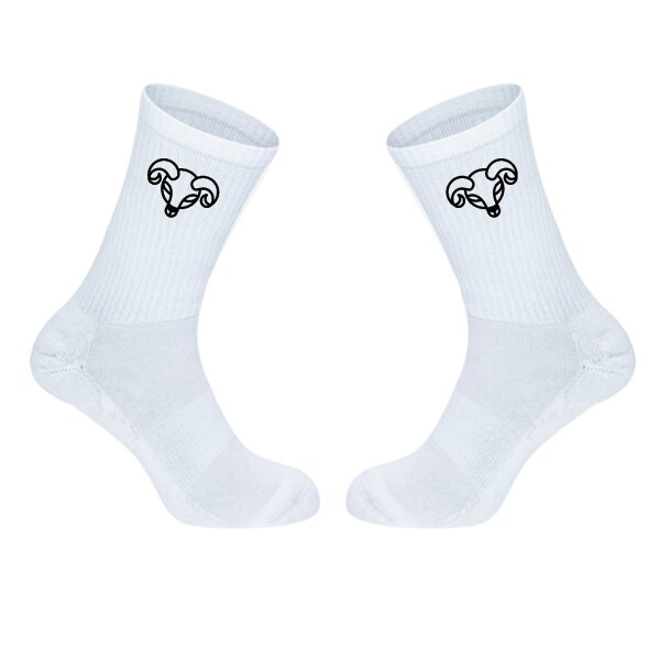 Unisex Socken Widder Sternzeichen Symbol Baumwolle