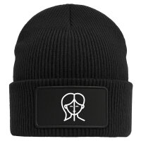 Beanie Zwillinge Sternzeichen Symbol Black Mütze
