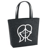 Filzshopper Zwillinge Sternzeichen Symbol 22 Liter Filztasche