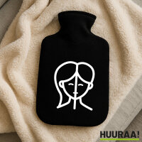 Wärmflasche Zwillinge Sternzeichen Symbol