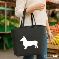 Filzshopper Welsh Corgi Pembroke Silhouette 22 Liter...