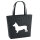 Filzshopper Welsh Corgi Pembroke Silhouette 22 Liter Filztasche