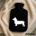 Wärmflasche Welsh Corgi Pembroke Silhouette